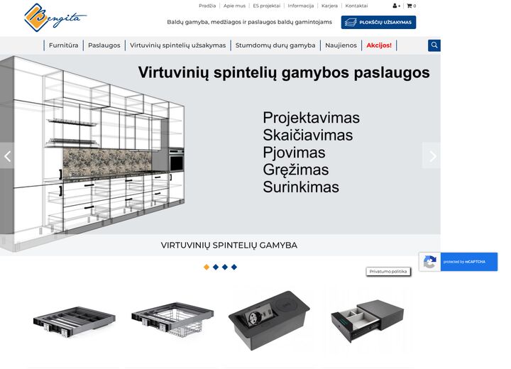 bengita.lt — screenshot