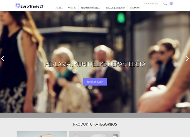 euro-trade.lt — screenshot