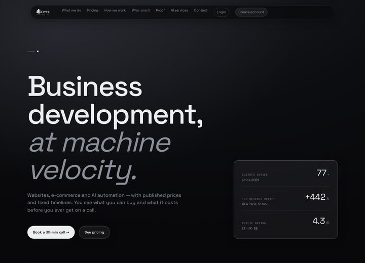 omnibusinesslab.com — screenshot