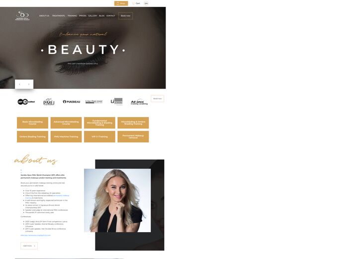 sandrapermanentmakeup.co.uk — screenshot